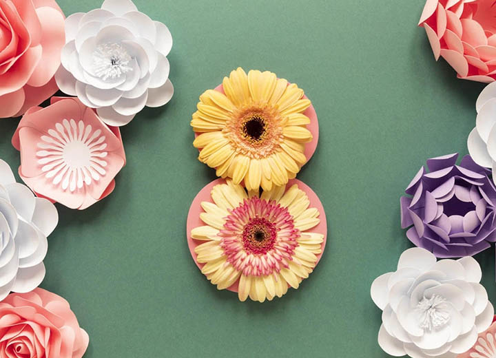 Поздравляем с Международным женским днём - 8 Марта!